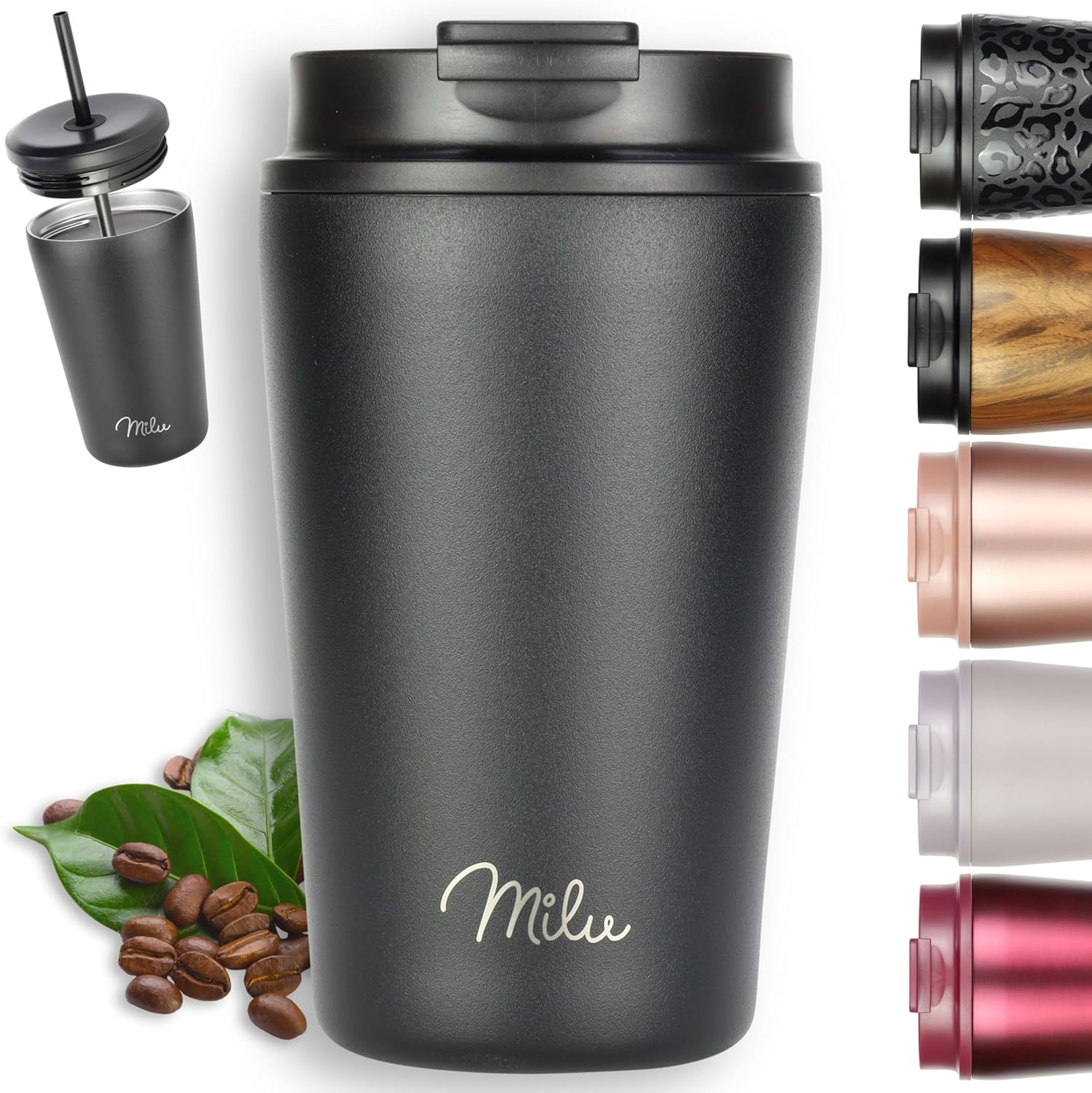 Replacement lids for 370ml & 450ml thermal mugs