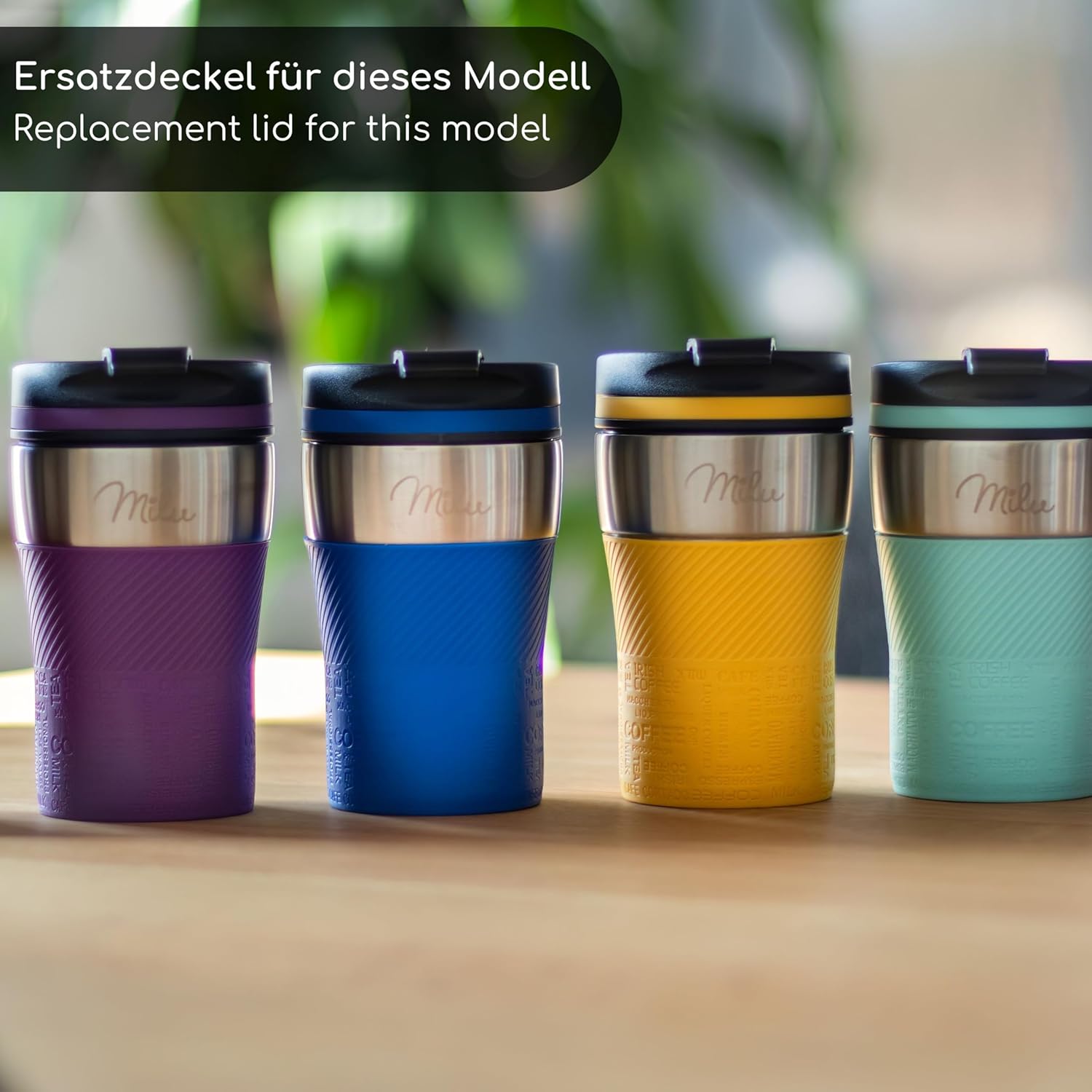 Replacement lids for 370ml & 450ml thermal mugs