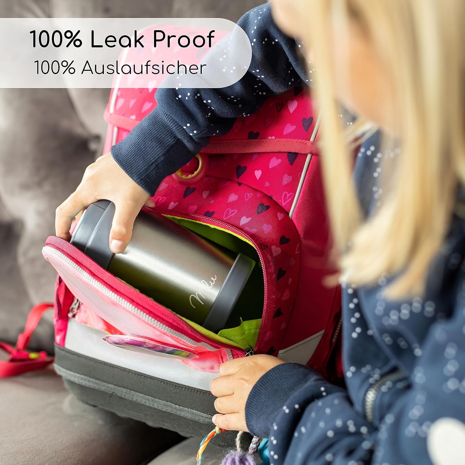 Milu® Thermobehälter für Essen Kinder (300 ml)