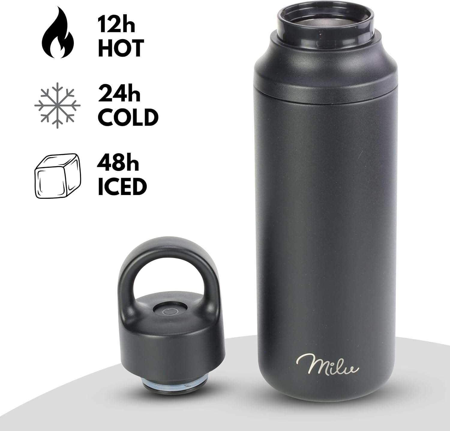Milu Thermosflasche Isolierflasche 600ml, 750ml