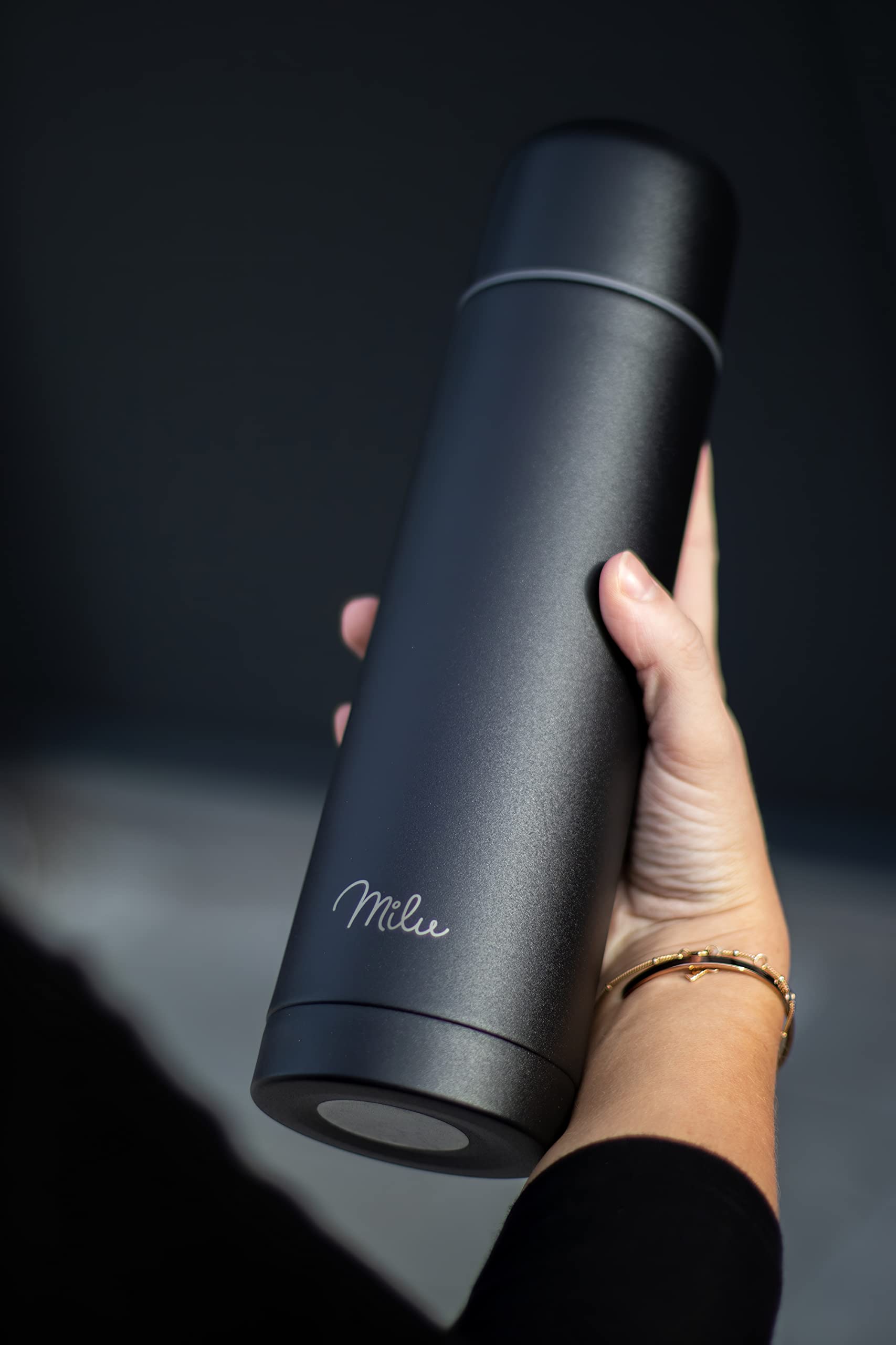 Milu Thermosflasche Thermoskanne Isolierflasche 1L, 750ml, 500ml (CB)