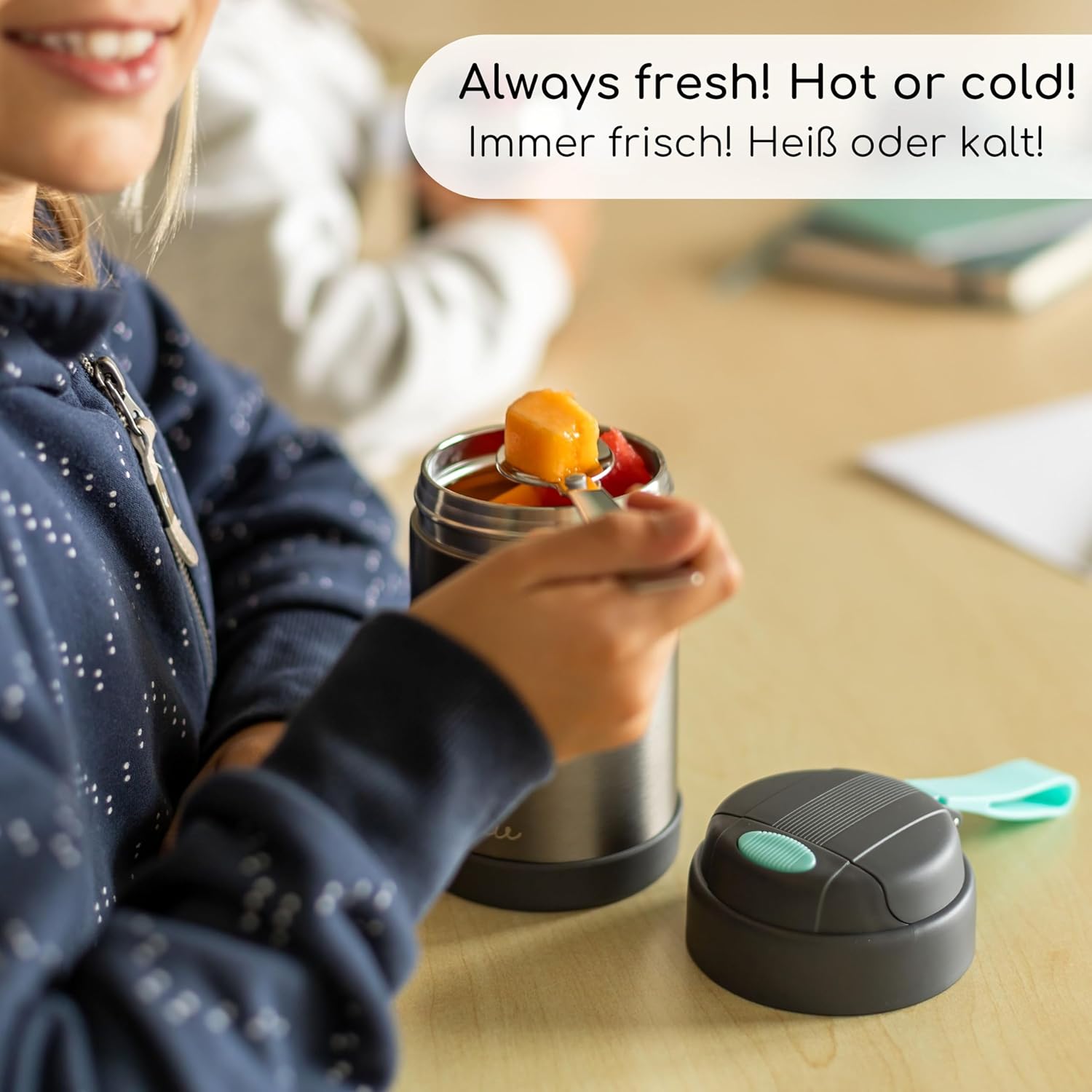 Milu® Thermobehälter für Essen Kinder (300 ml, 440 ml) (CB)