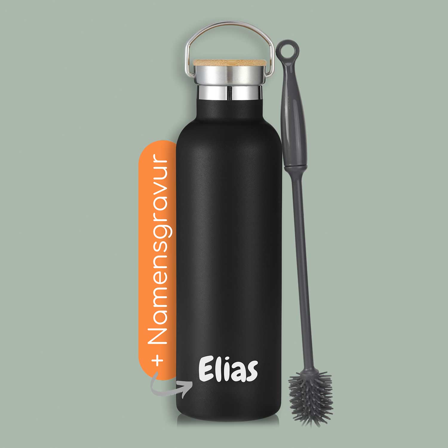 Trinkflasche T6 350ml, 500ml, 750ml, 1000ml personalisiert